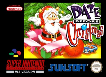 Daze Before Christmas (Europe) box cover front